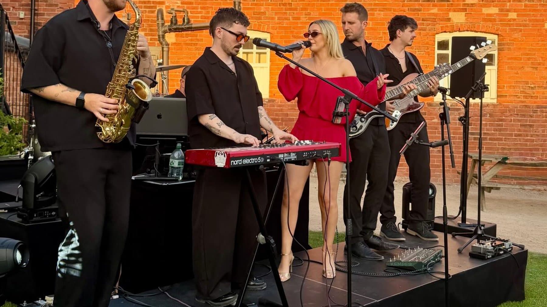 Event entertainment at Donington Park